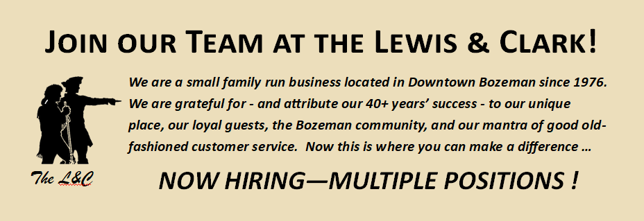 Now Hiring Lewis & Clark Motel Great Place To Work